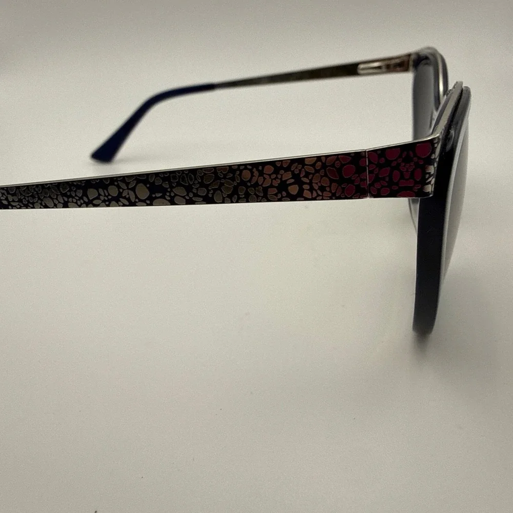 GLAMOUR EDITORS PICK-GL 2009 BLUE Cat Eye AUTHENTIC SUNGLASS Frames 54-16-135